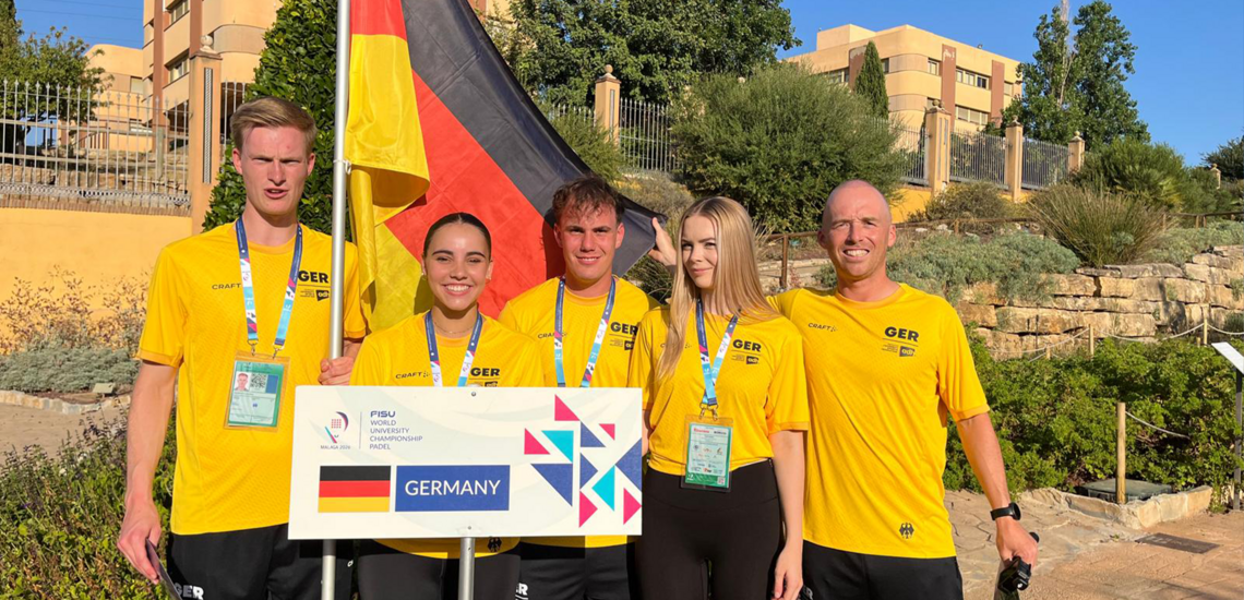 WUC Padel 2026: Auch Team Studi feiert die Premiere mit