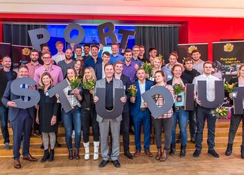 Besonderer Empfang für die Sportlerinnen und Sportler der Uni Potsdam