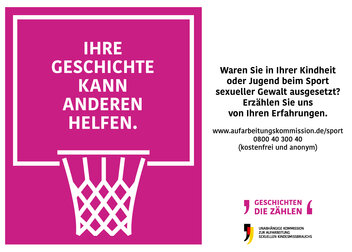 adh unterstützt Aufruf der Unabhängigen Kommission zur Aufarbeitung sexuellen Kindesmissbrauchs 
