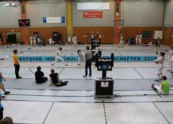 Der Deutsche Hochschul-Fechtsport zu Gast in Tübingen