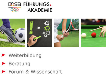 Das Weiterbildungsangebot der Führungs-Akademie des DOSB ist da