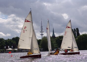 adh-Trophy Segeln auf der Außenalster