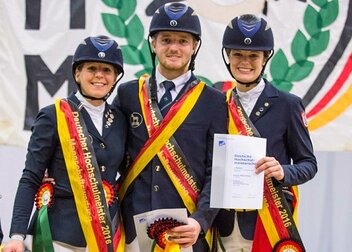 60. DHM Reiten: Uni Marburg gewinnt Mannschaftswertung