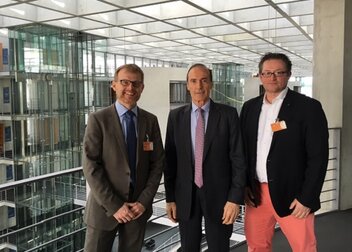Der adh zu politischen Gesprächen in Berlin