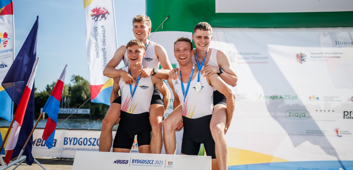 European Universities Championships 2025: Deutsche Hochschulen feiern sportliche Erfolge in 19 Disziplinen 