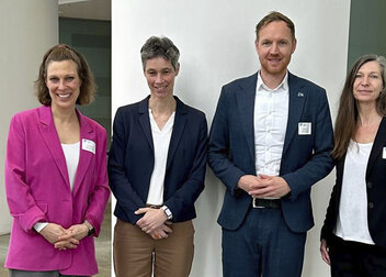 Amtsantrittsbesuch der adh-Vorstandsvorsitzenden Ebba Koglin im Bundeskanzleramt