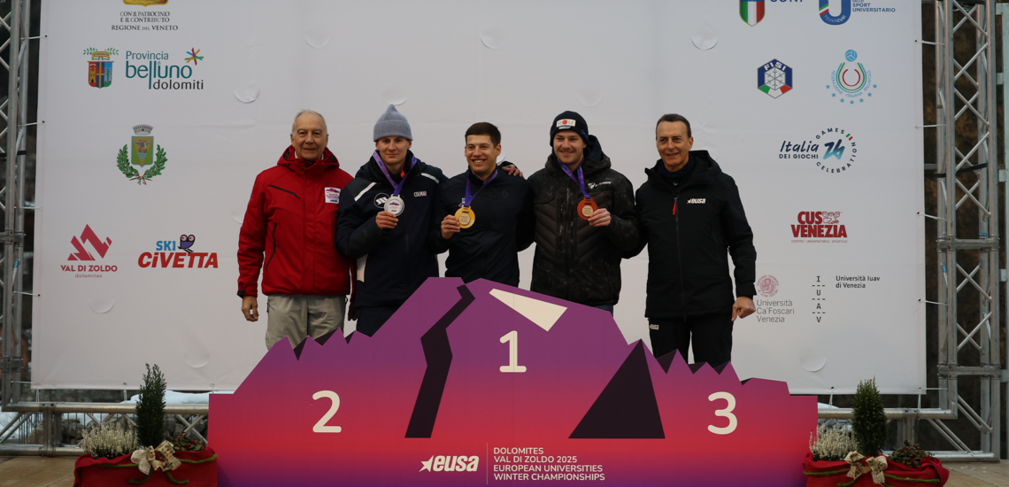 Deutsche Hochschulen räumen drei Medaillen bei EUC Winter Sports 2025 ab