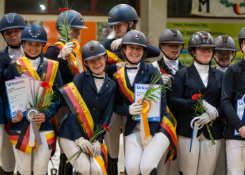 DHM Reiten 2025: WG Gießen gewinnt Mannschaftswertung