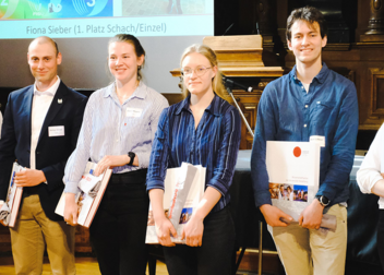 Sportlerehrung an der Universität Heidelberg