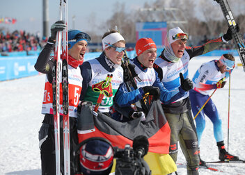 PI 29. Winter-Universiade Krasnojarsk: Lea Bouard und Sophie Weese mit Moguls-Silber und -Bronze │ Langlaufstaffel der Herren sensationell Fünfter über die 4x7,5km │ Achtelfinal-Aus für Ski Alpin-Fahrer im Team Parallel-Event 