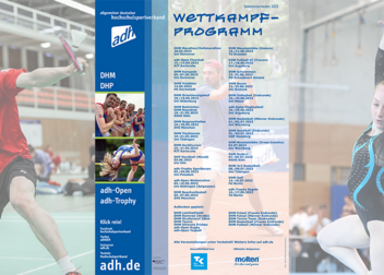 adh-Wettkampfplakat für das Sommersemester 2023 ist online