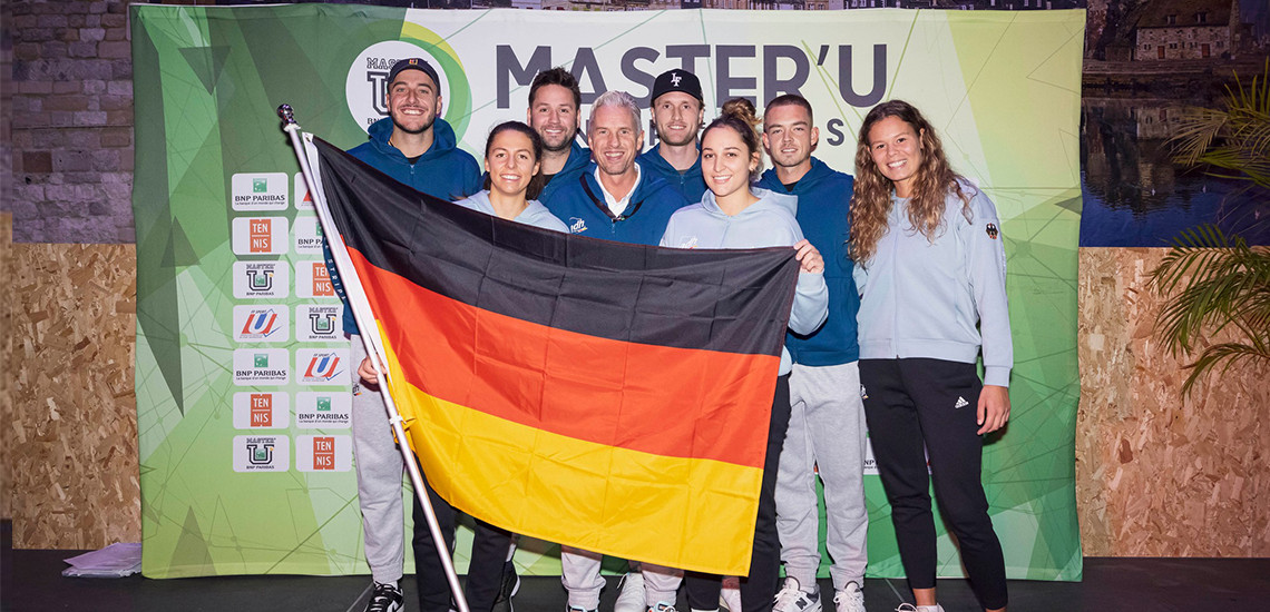 Master U Tennis 2022 – Deutsche Studierenden-Nationalmannschaft hat Medaille im Blick