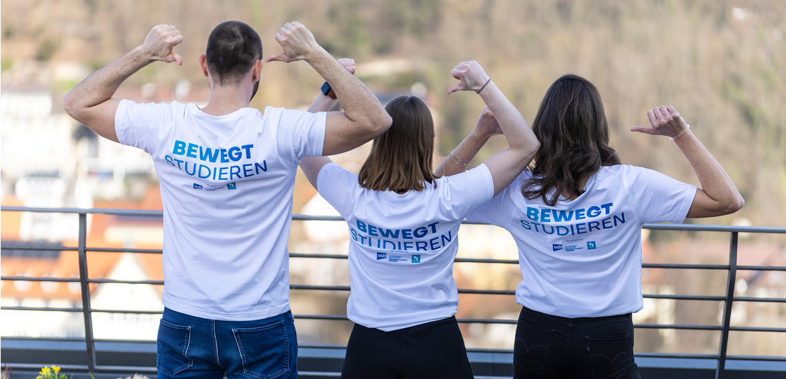 Bewegt studieren! – Projektvorstellungen der neuen Initiative starten