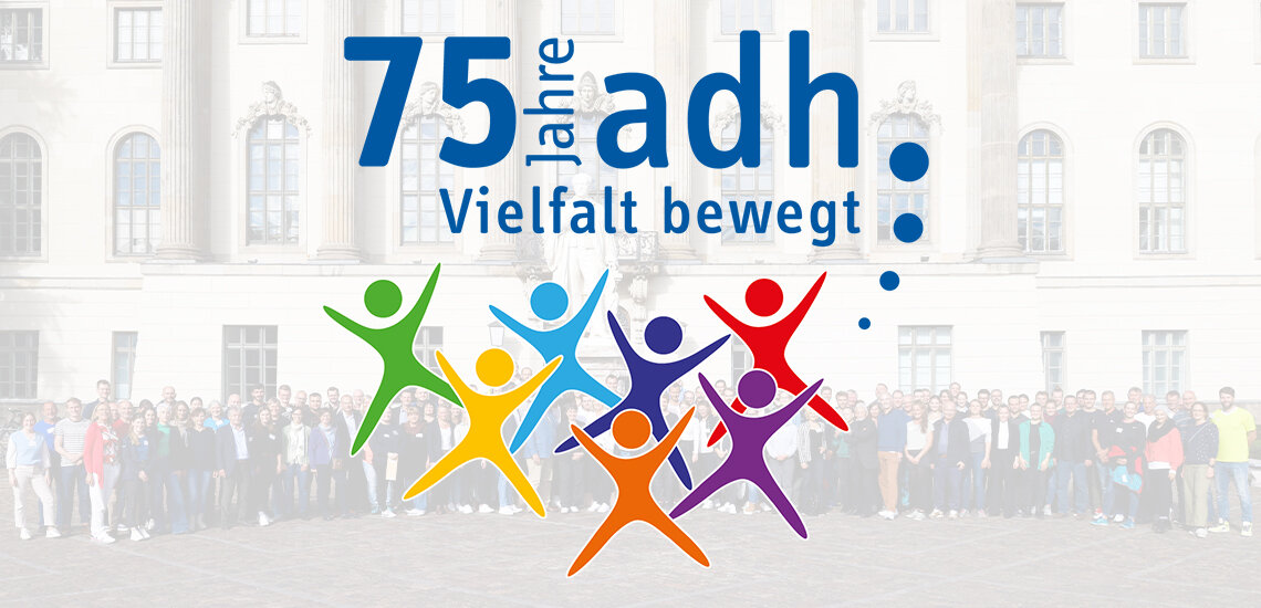 Der adh wird geprägt von der Vielfalt seiner 203 Mitgliedshochschulen.