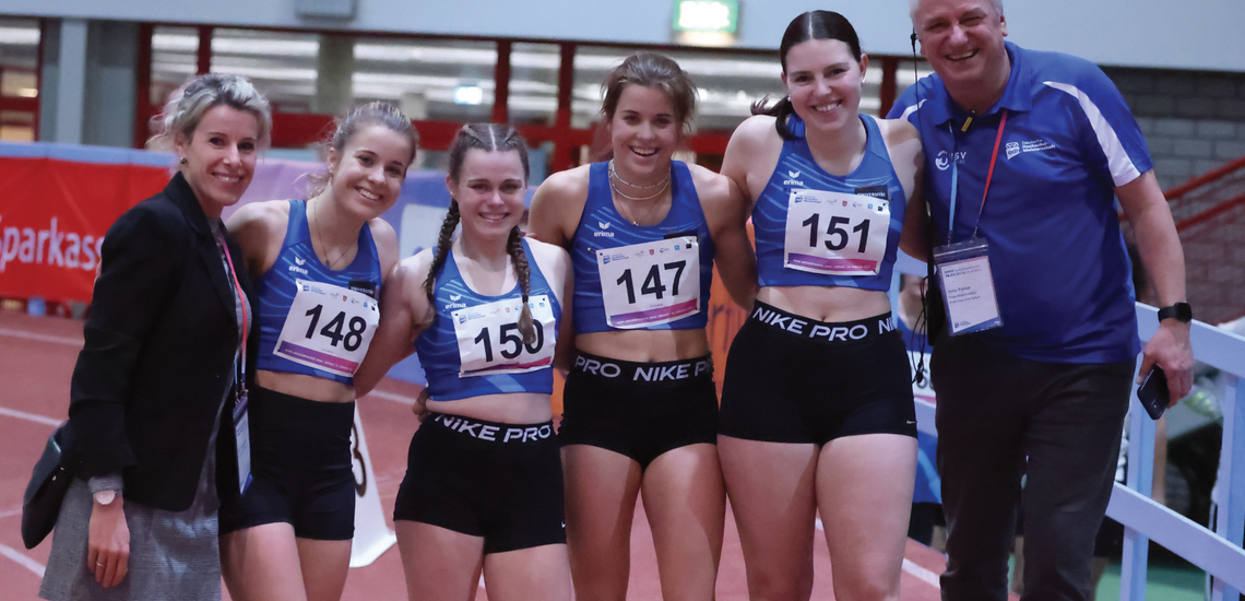 Starke Leistungen bei der Leichtathletik Hallen-DHM 