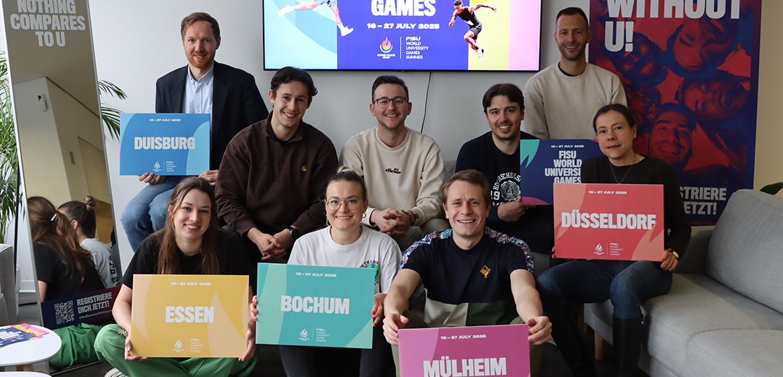 Legacy und Zielsetzungen im Fokus: Beirat FISU Games 2025 tagt in Düsseldorf 