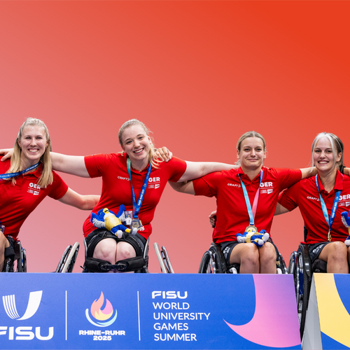 3x3 Rollstuhlbasketball Mannschaft